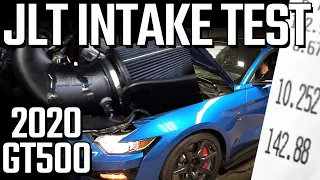 2020 GT500 | JLT INTAKE TEST | 142 MPH on STOCK Supercharger and Pulley