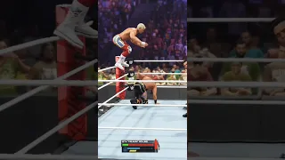 WWE 2K23 SHORTS #15 A Good Dropkick & Vertebreaker from Cody Rhodes #wwe2k23 #codyrhodes #wwe #2k23