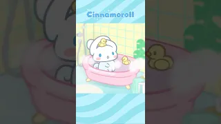 Bubbles! 🫧 🛀 💙 #Cinnamoroll #Sanrio #shorts #bubbles  #animation