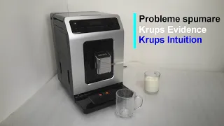 Krups Evidence, Intuition curatare sistem lapte -milk system clean