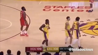 Rockets vs Lakers Brawl Funny Holadocious Voiceover! (what really happened!)