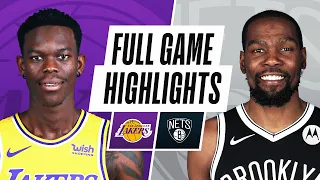 Game Recap: Lakers 126, Nets 101