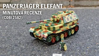 Německý stíhač tanků Elefant - Minutová recenze (COBI 2582)