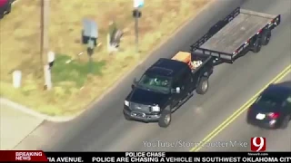 Crazy Oklahoma Police Chase 11-10-2017