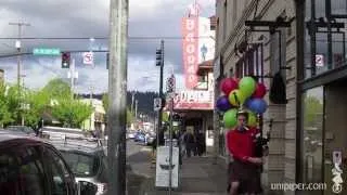 Happy Birthday from The Unipiper to George Takei on Bagpipes and Unicycle!!