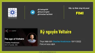 Kỷ nguyên Voltaire || #Charles Hoskinson