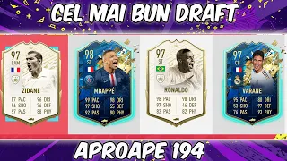 OMG ! CEL MAI BUN DRAFT AL MEU / APROAPE 194 / FIFA 20 ROMANIA !!!