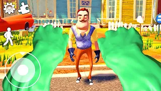 Funny Moments in Hello Neighbor || Experiments with Neighbor 01