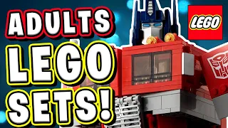 THE 10 BEST RANKED LEGO SETS FOR ADULTS 2022