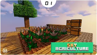 Minecraft: Sky Agriculture - #01 Фермерский остров