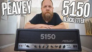 The Return Of The King: 1992 Peavey 5150 Blockletter