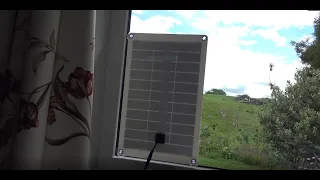 100 watt Solar Panel and charger.