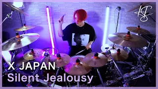 X JAPAN - "Silent Jealousy" 叩いてみた (Retake Ver.) | Drum Cover