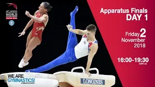 Individual Apparatus Finals - Day 1 - 2018 Doha Artistic Gym Worlds