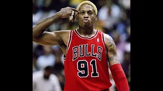 Painting Dennis Rodman Part 2