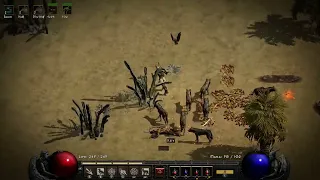 Diablo 2 Resurrected 2.4 New Summon Druid Canyon of the Magi (Switch Version)