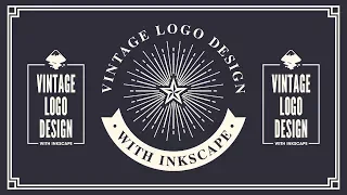 Inkscape Tutorial: Vintage Logo Design