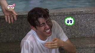 【TVPP】Kwanghee(ZE:A) - Get Horrible Water Slap, 왕 따귀 한방에 미소를 잃어버린 물받이 광희 @ Infinite Challenge