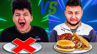 ESSEN VS. KEIN ESSEN CHALLENGE  | Can Wick