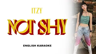 ITZY - NOT SHY - ENGLISH KARAOKE / INSTRUMENTAL