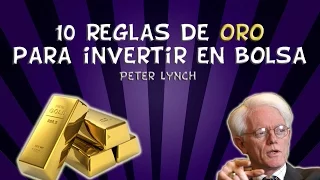 10 reglas de oro para invertir en bolsa (Peter Lynch)