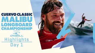 Highlights Day 1 Cuervo Classic Malibu Longboard Championship