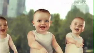 لما البيبز ترقص ماحدش يقدر يوقفهم Evian Baby Dance