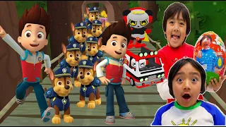 Tag with Ryan vs PAW Patrol Ryder Run vs PAW Patrol Chase Runner - All Characters Unlocked All Pets