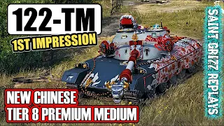 WoT 122-TM Gameplay ♦ 1st Impression ♦ Medium Tank Review