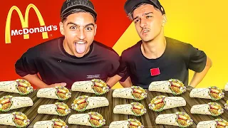 WRAP CHALLENGE ! (on a failli vomir)