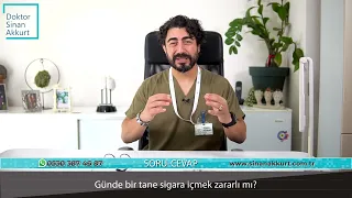 Günde bir tane sigara içmek zararlı mı?