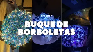 Aprenda a fazer o famoso BUQUE DE BORBOLETAS do tiktok