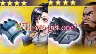 DFFOO GL BARRET AND TIFA EX+ BANNER PULLS!