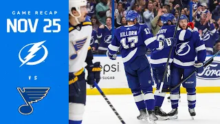 RECAP: Blues @ Lightning 11/25/22 | A BIT OF EVERYTHING!