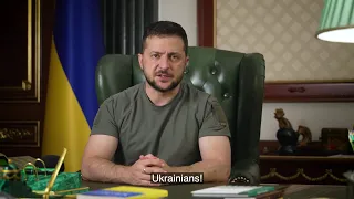 Address of the President of Ukraine Zelensky on the results of the 190 day of the war (2022) UA news