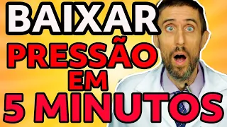 COMO BAIXAR A PRESSÃO ARTERIAL EM 5 MINUTOS SEM REMÉDIOS, SEM TOMAR NADA E SEM RECURSOS EXTERNOS