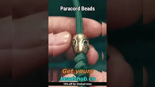 Scary teeth Paracord bead