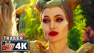 MALEFICENT 2 : MISTRESS OF EVIL 4k upscaled Trailer #2 (2019) Angelina Jolie