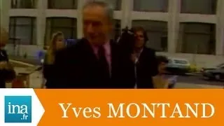 Yves Montand "Jean De Florette" à New-York - Archive INA