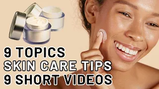 9 Topics | Skin Care Tips | 9 Short Videos | Syeda Roohi Jalal #skincare