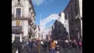 PARATA DELLE CANDELORE A CATANIA, 3 FEBBRAIO