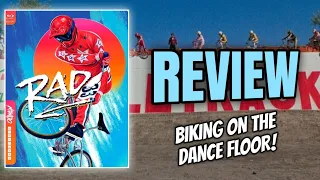 RAD(1986) STEELBOOK UNBOXING AND BLURAY REVIEW! - Biking On The Dance Floor