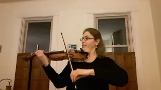 Sitt, op. 32, book 3, #45, violin practice video