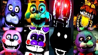 50 BONNIE JUMPSCARES! | FNAF & Fan Games | IULITM