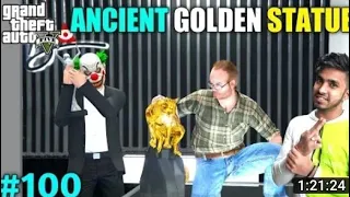 THE ANCIENT  GOLDEN  PANTHER HEIST GTA V GAME PLAY #100