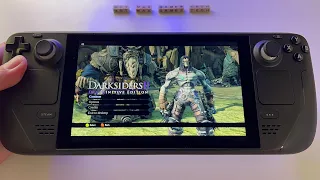 Darksiders 2 - Steam Deck (512GB NVMe SSD model) handheld gameplay