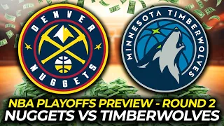 NBA Playoffs 2024: NUGGETS vs TIMBERWOLVES | ROUND 2 - GAME 3 | Expert Picks & Predictions 🏀