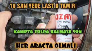 EN KOLAY LASTİK TAMİRİ, YOLDA KALMAYA SON, SIVI YAMA MUCİZESİ