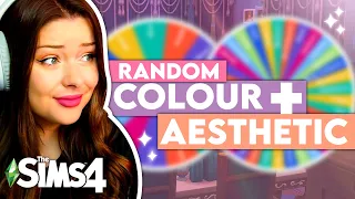Building Apartments Using a Random Colour AND Aesthetic in The Sims 4 // Sims 4 Build Challenge