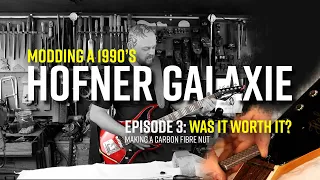 Will the 90's Electronics stand up to closer Inspection?! | Hofner Galaxie Guitar Restoration